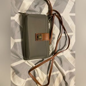 Brand: the sak. Color: olive green and brown. Never used